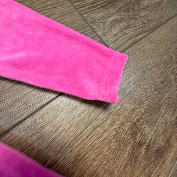 Hanna Andersson Girls Long Sleeve Pink Velour Twirl Dress Holiday Size 12 - Picture 4 of 14